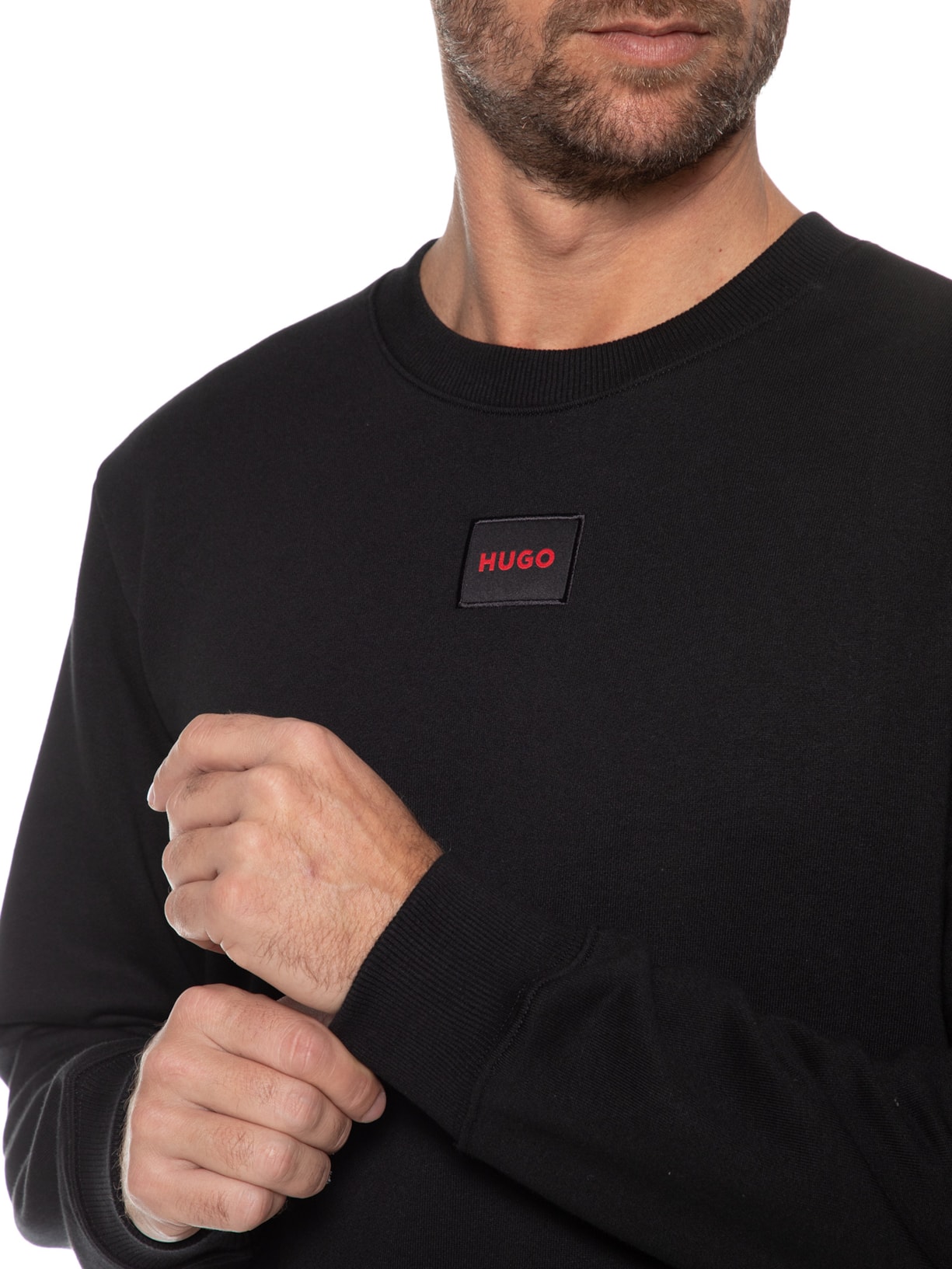 Blusa Masculina Moletom Diragol 212 Preto Hugo