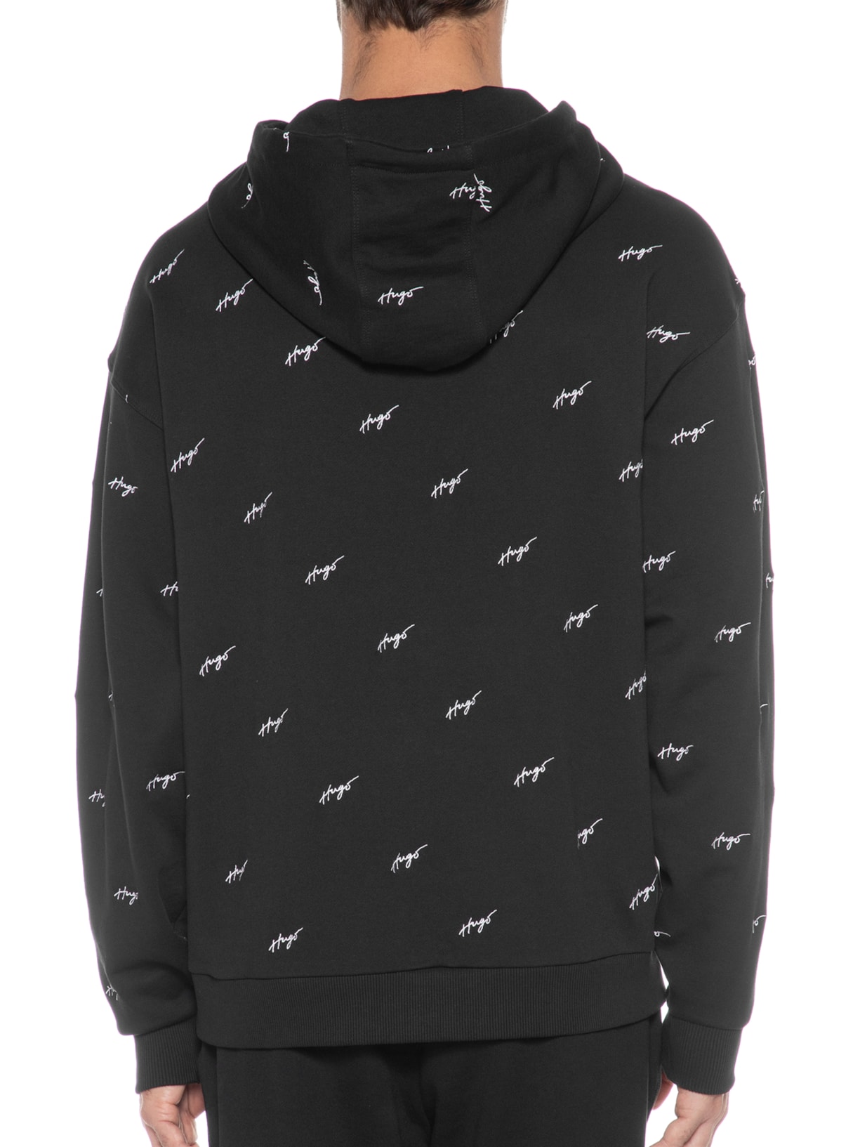 Blusa Masculina Moletom Dorlatezza Preto Hugo