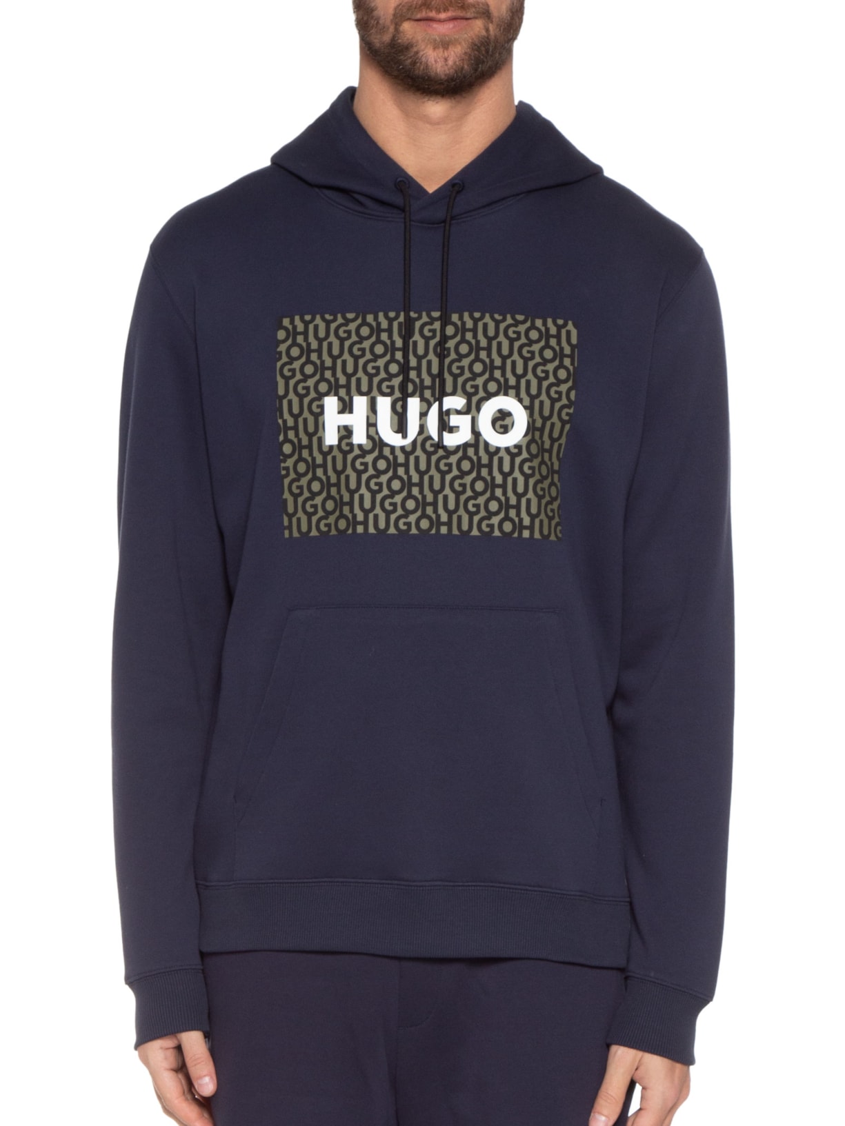 Blusa Masculina Moletom Dreeman Azul Hugo