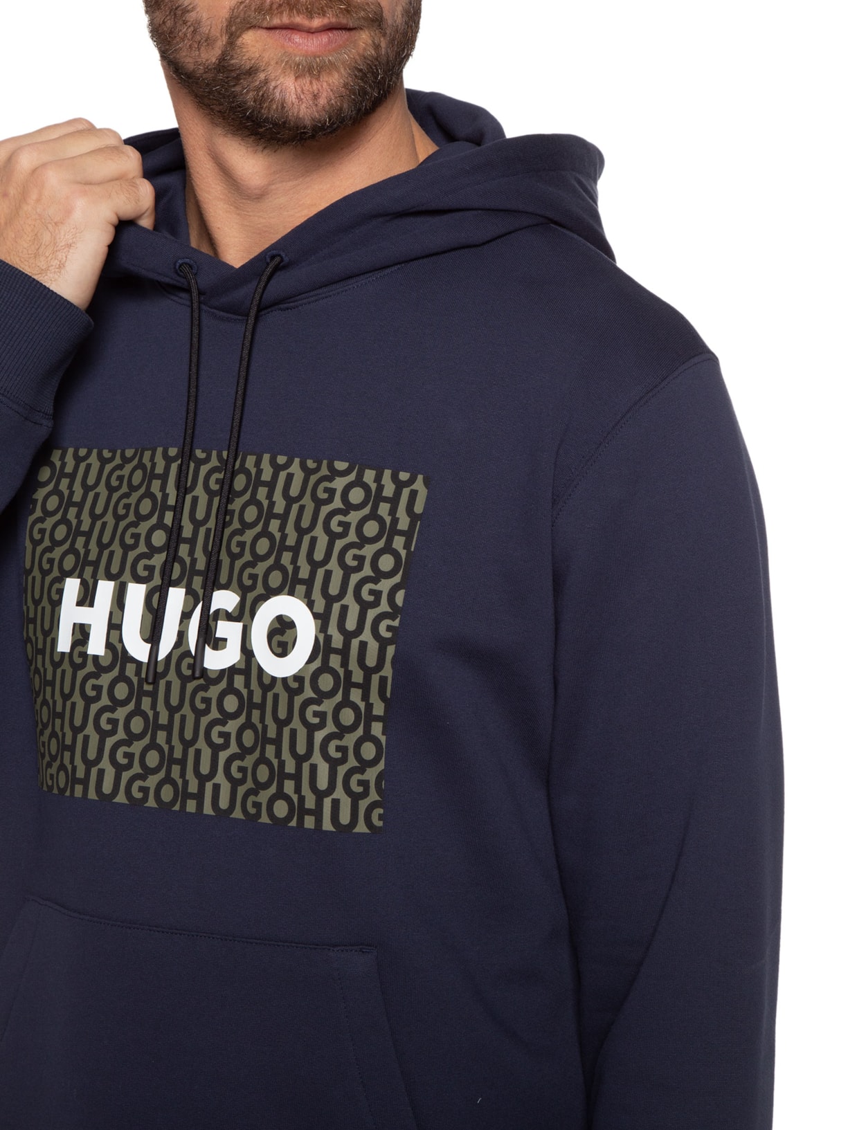 Blusa Masculina Moletom Dreeman Azul Hugo