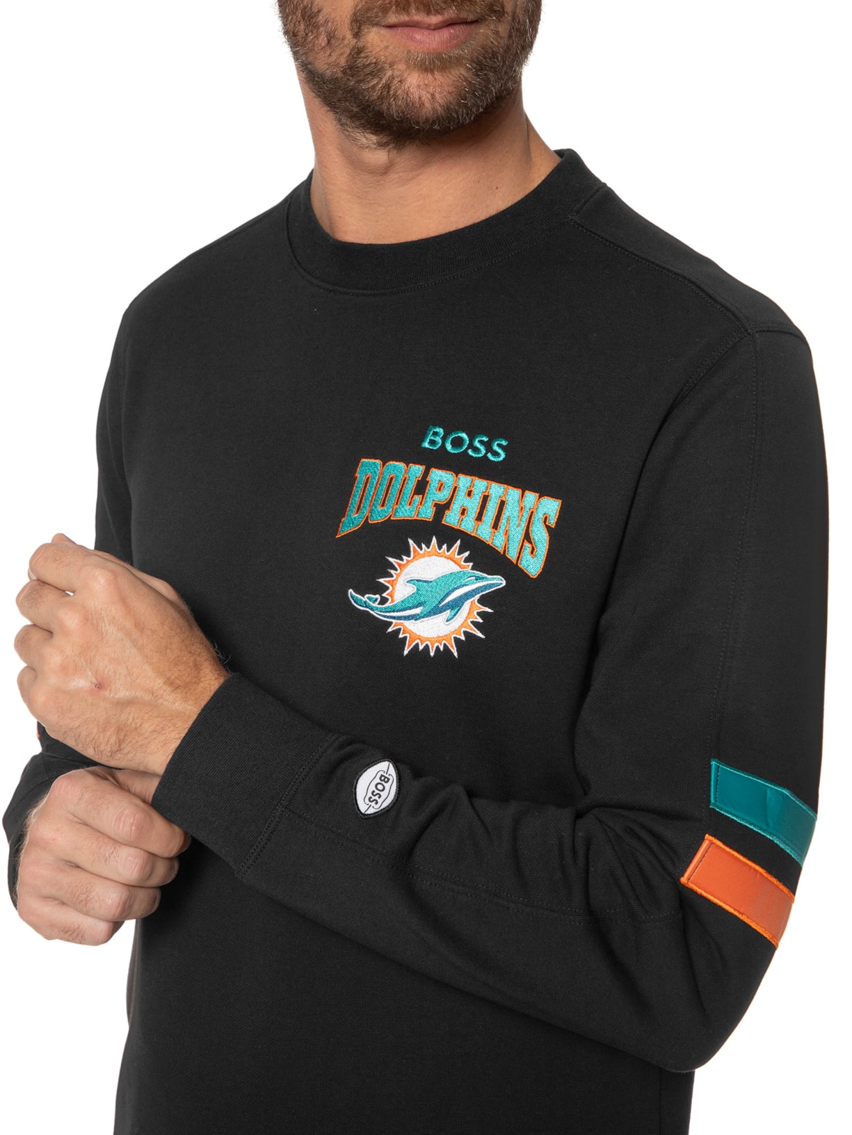 Blusa Masculina Moletom Drive Nfl Preto Boss