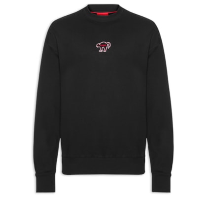 Blusa Masculina Moletom Duberries - Preto