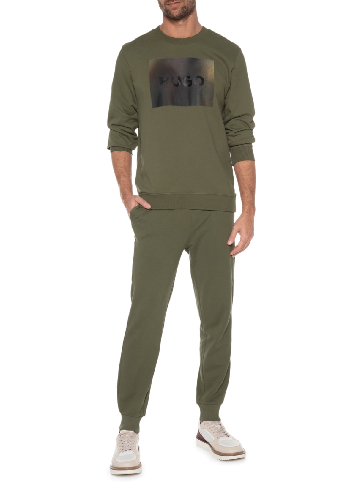 Blusa Masculina Moletom Duragol Verde Hugo