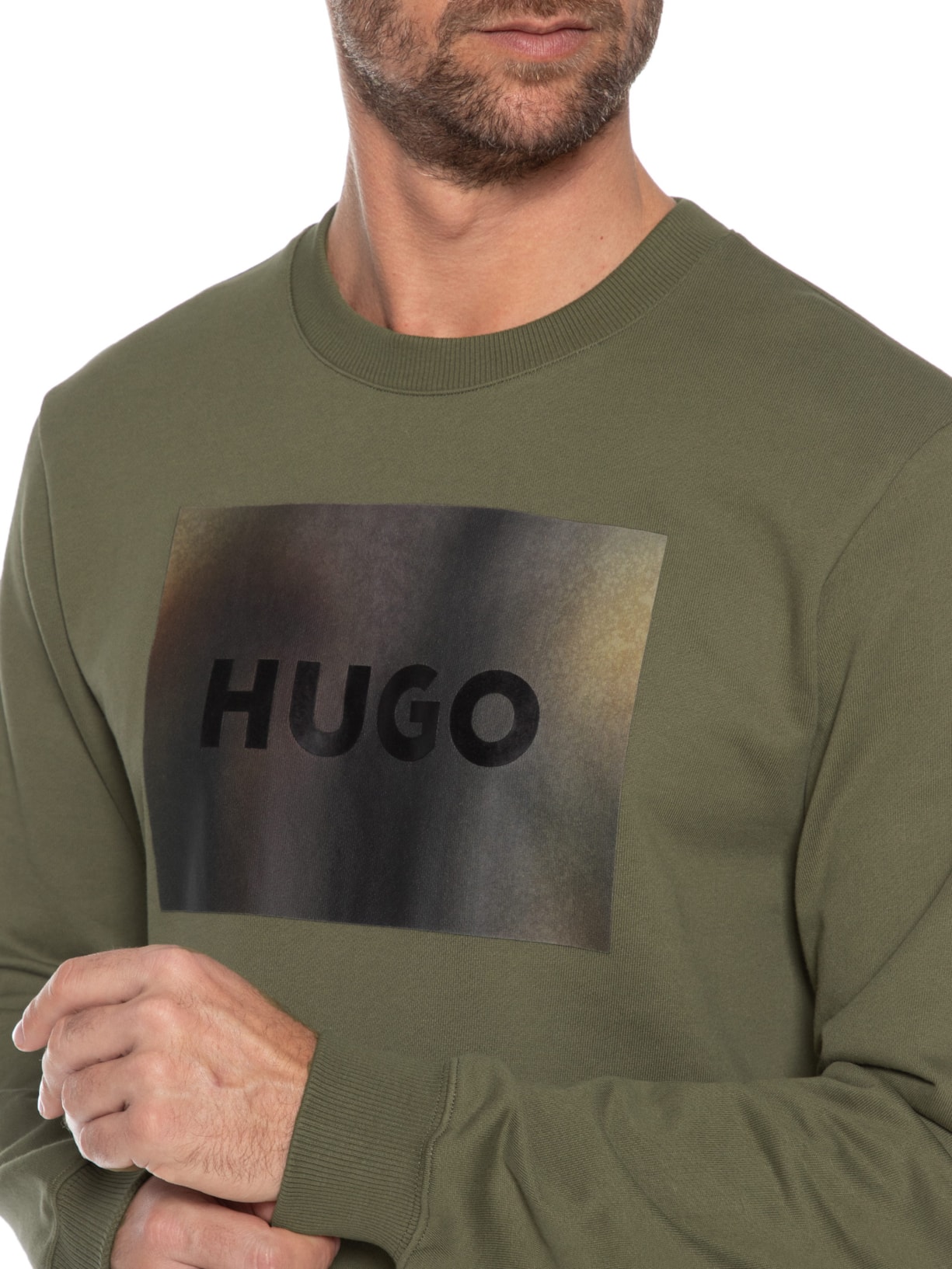 Blusa Masculina Moletom Duragol Verde Hugo