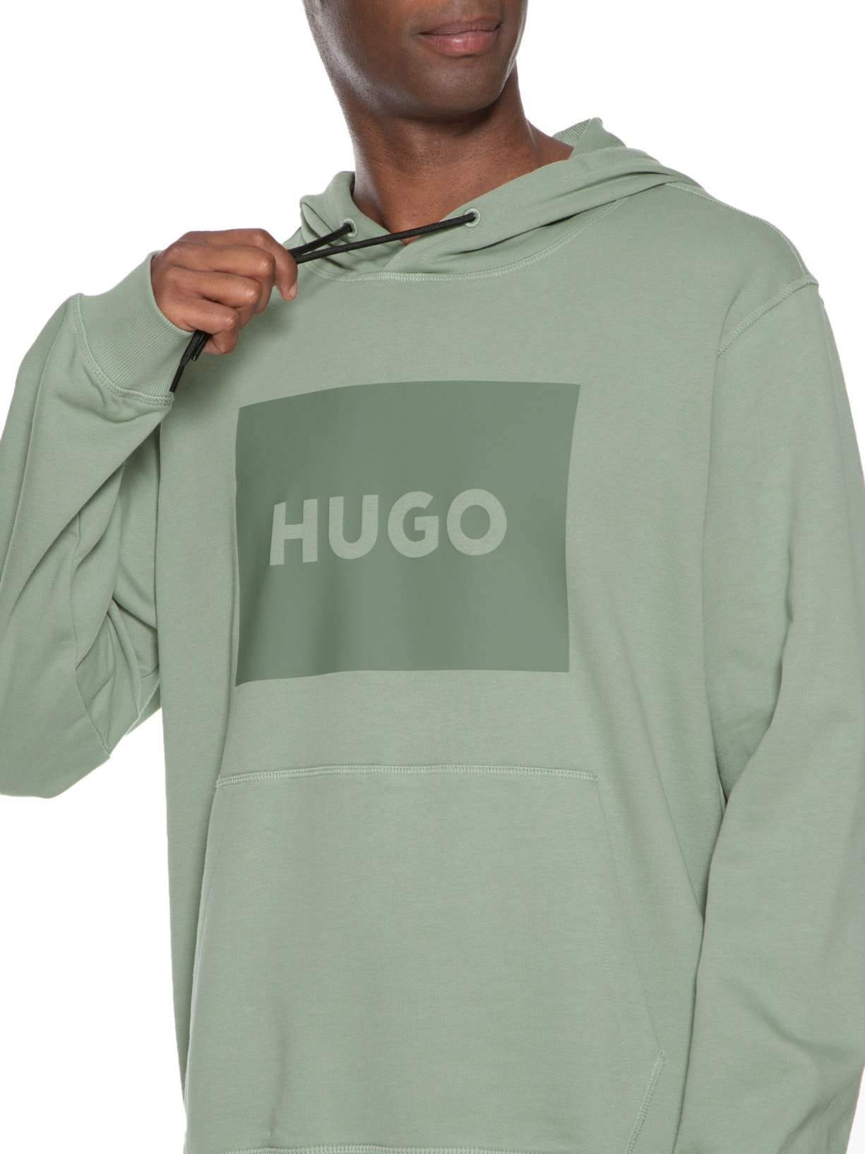 Blusa Masculina Moletom Duratschi Verde Hugo