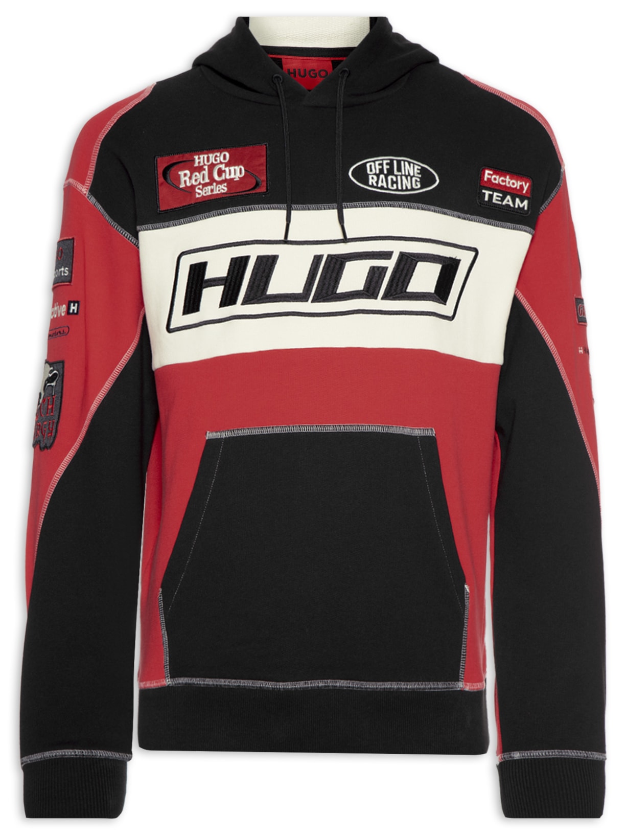 Blusa Masculina Moletom Dussels - Vermelho