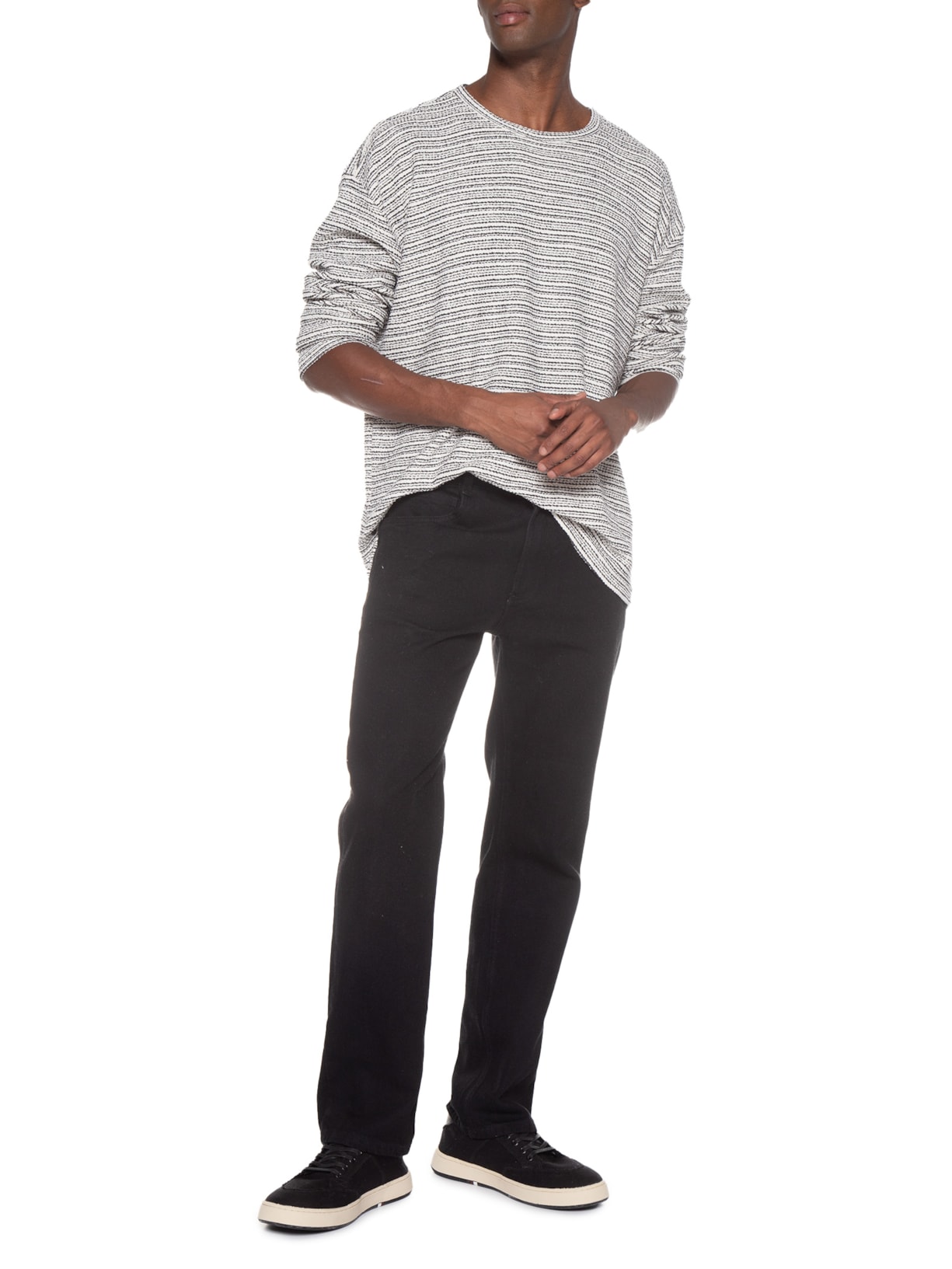 Blusa Masculina Moletom Eco Rustic Cinza Osklen