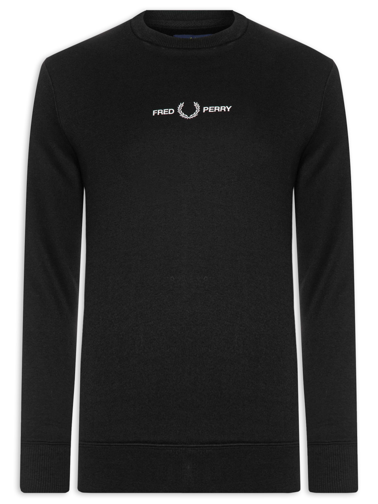 Blusa Masculina Moletom Embroidered - Preto