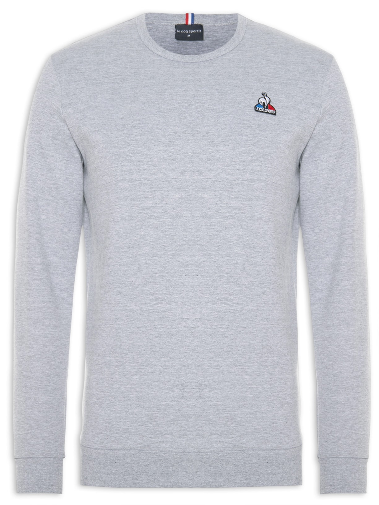 Blusa Masculina Moletom Ess Crew Sweat Nº3 - Cinza