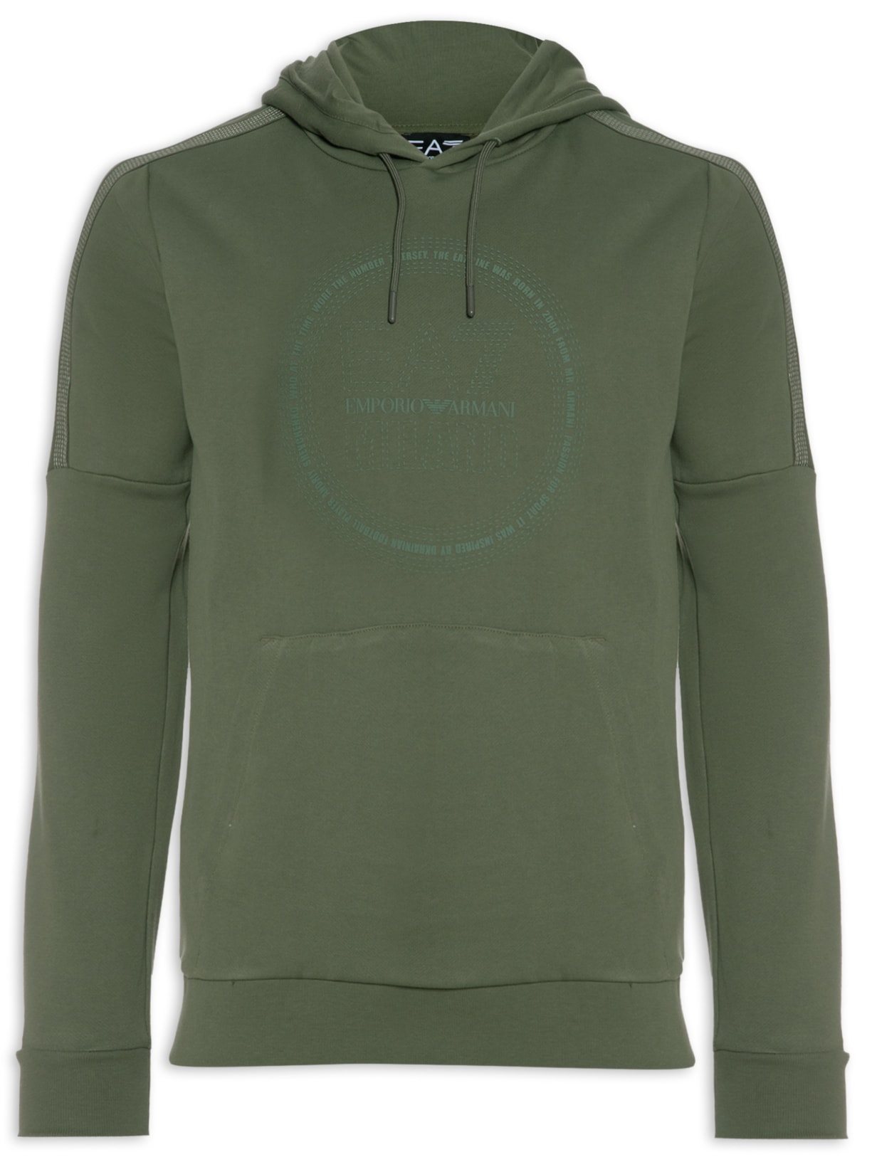 Blusa Masculina Moletom Estampa - Verde