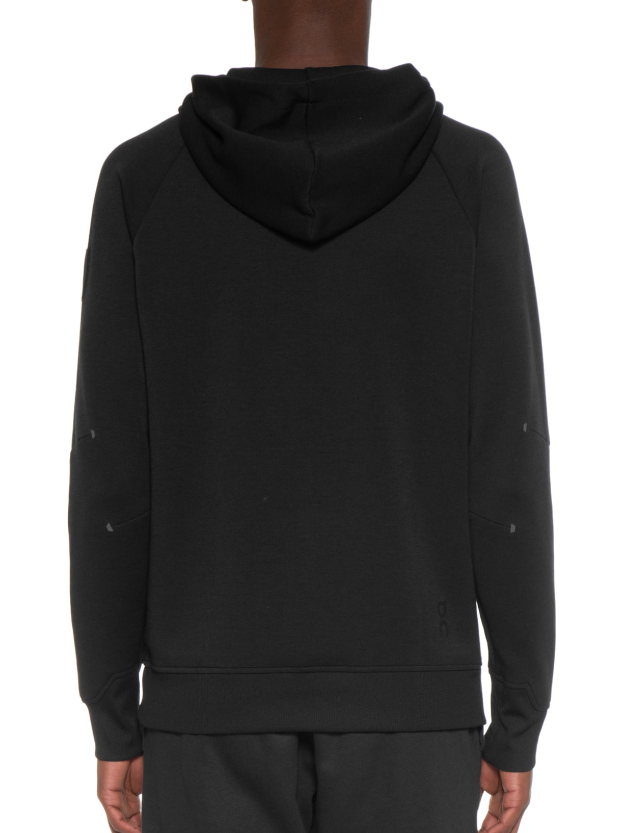 Blusa Masculina Moletom Fechado Hoodie Preto On Running