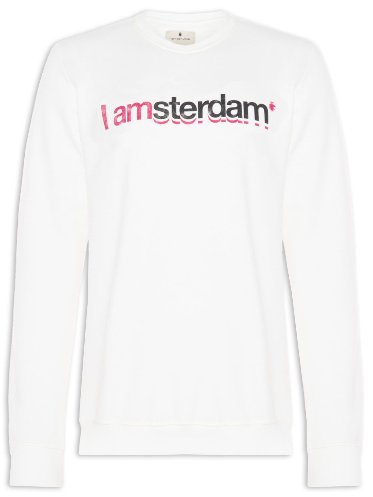 Blusa Masculina Moletom I Am - Off White