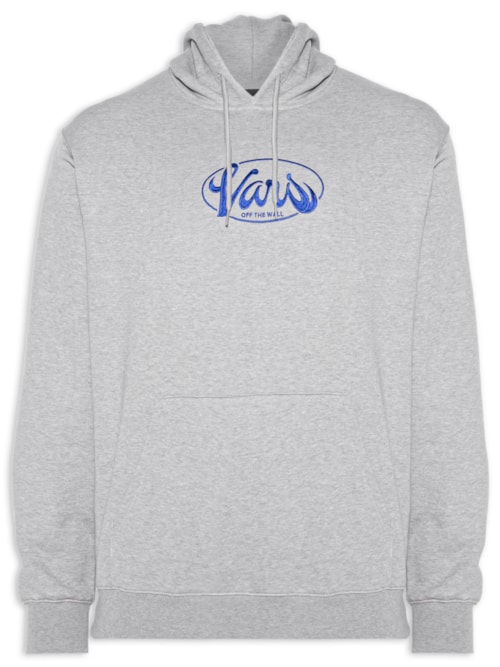 Blusa Masculina Moletom Knit Cement Heather - Cinza