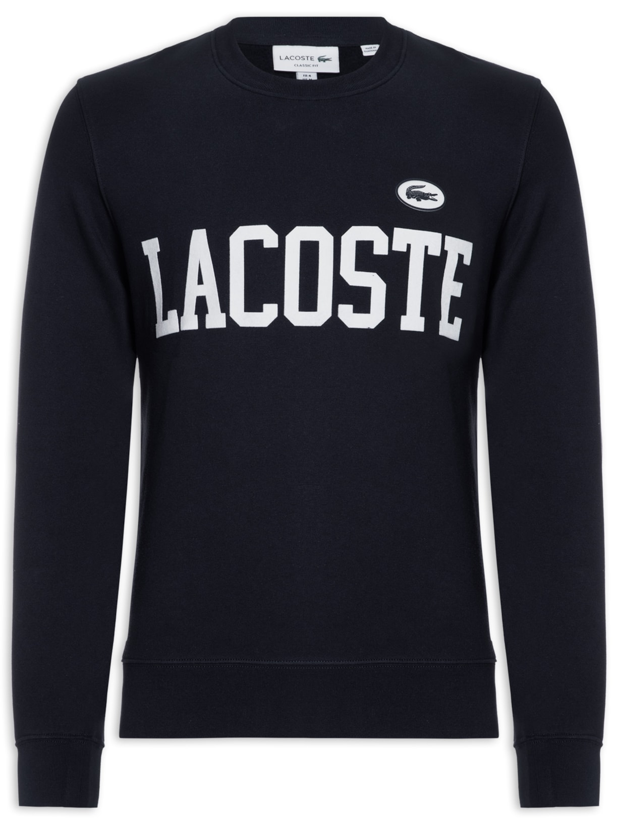 Blusa Masculina Moletom Logo - Azul