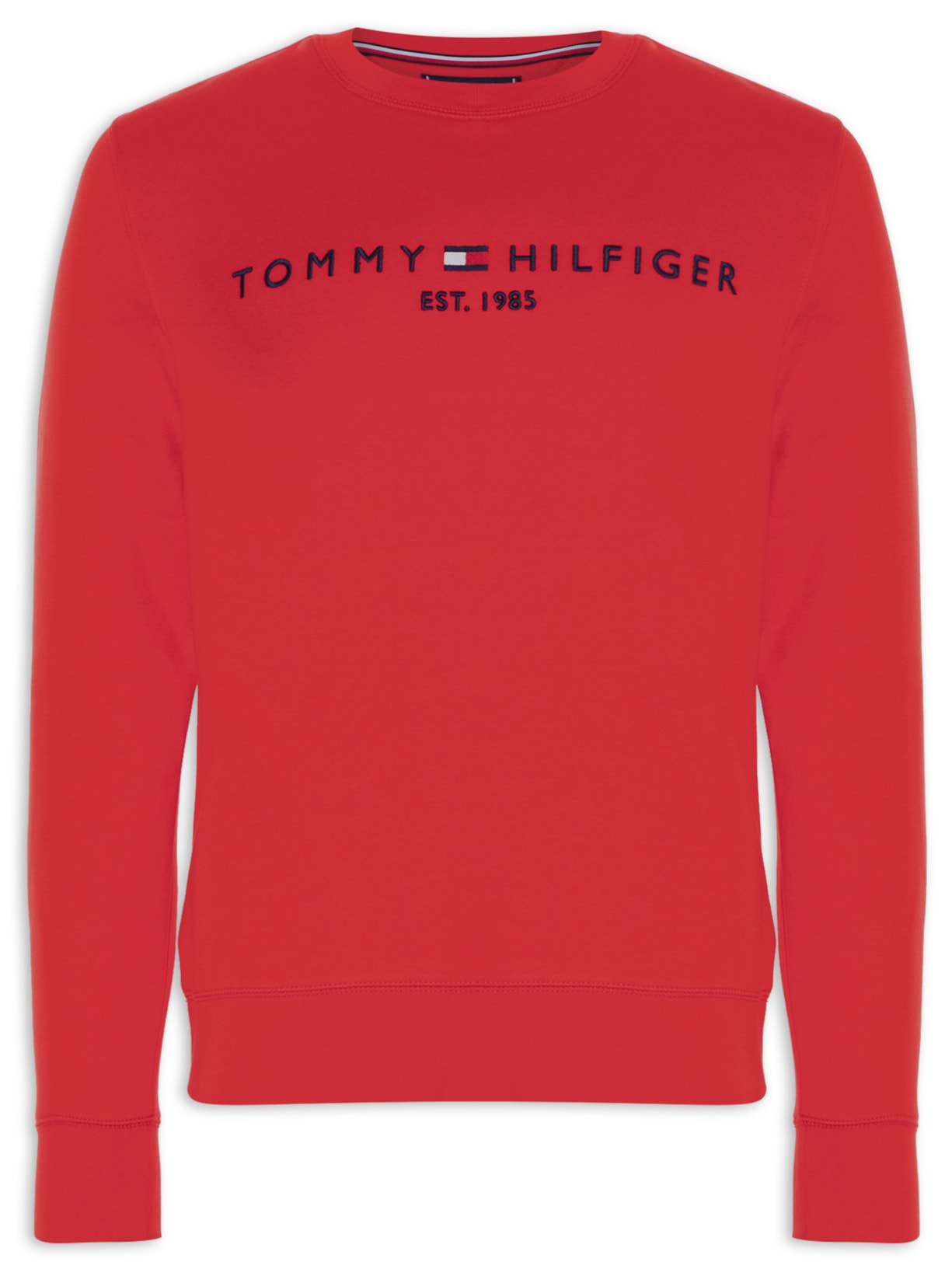 Blusa Masculina Moletom Logo - Vermelho