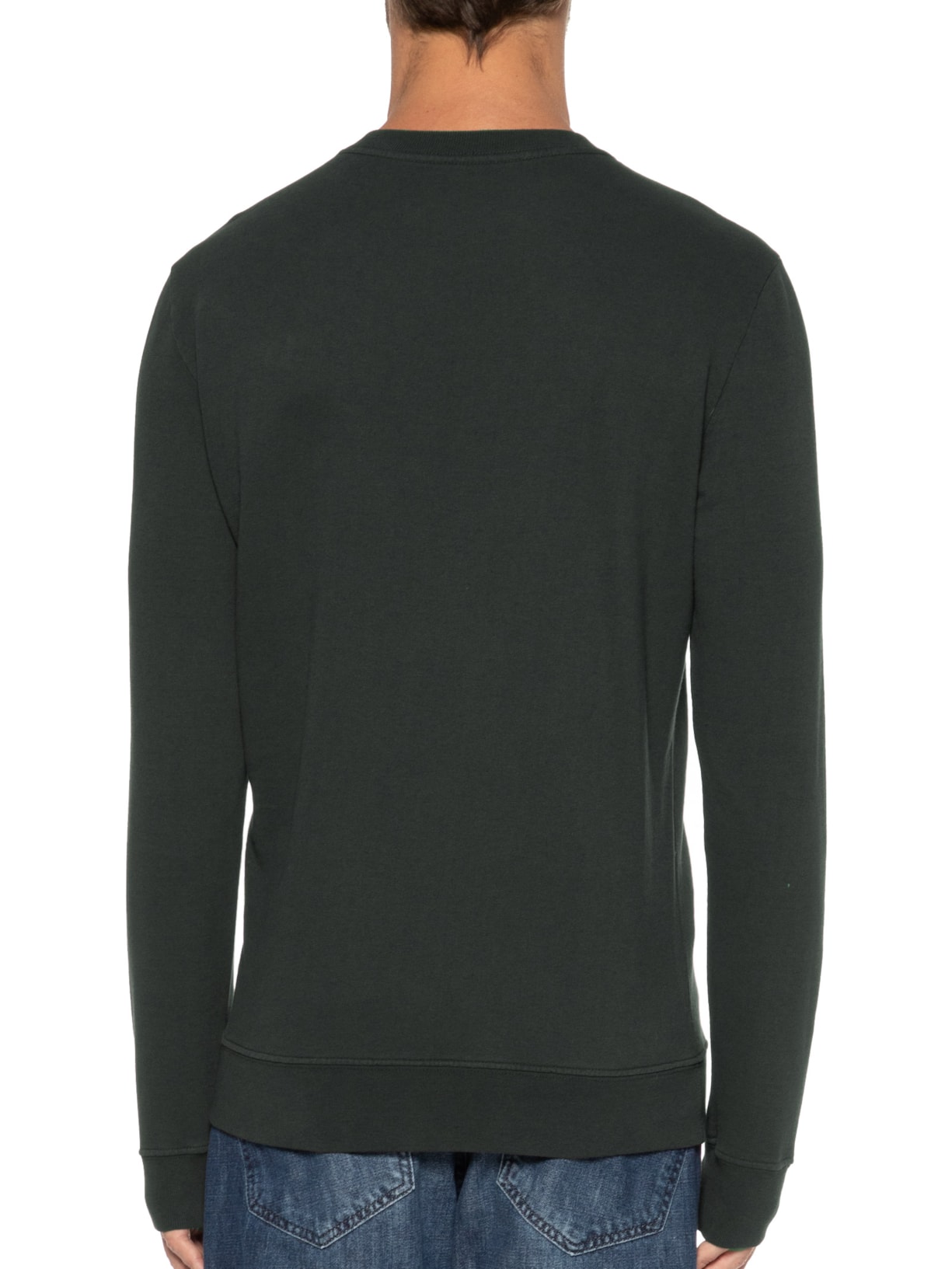 Blusa Masculina Moletom Melange Maxi Easa Careca Cinza Ellus