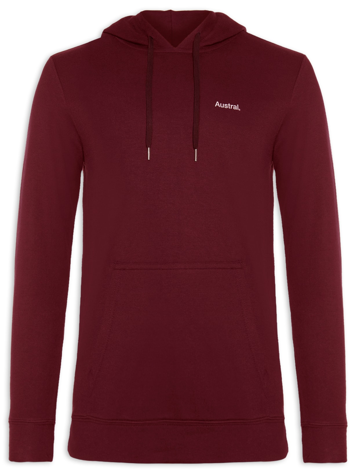 Blusa Masculina Moletom Nuestro Hoodie Ii - Vinho