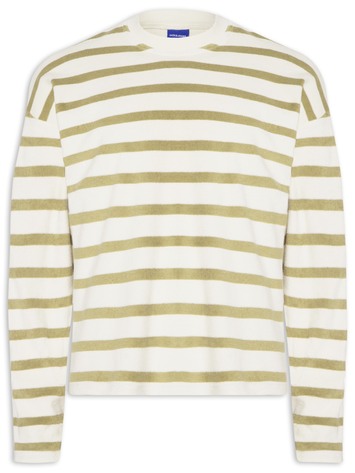 Blusa Masculina Moletom Oversized Fit Bege Jack & Jones