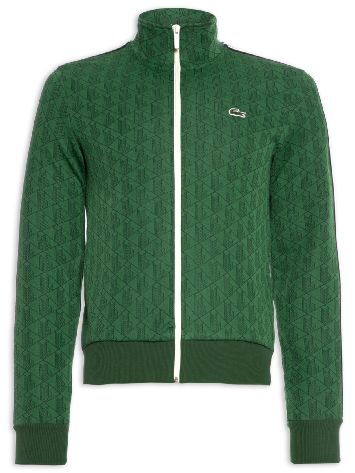 Blusa Masculina Moletom Paris Em Jacquard - Verde
