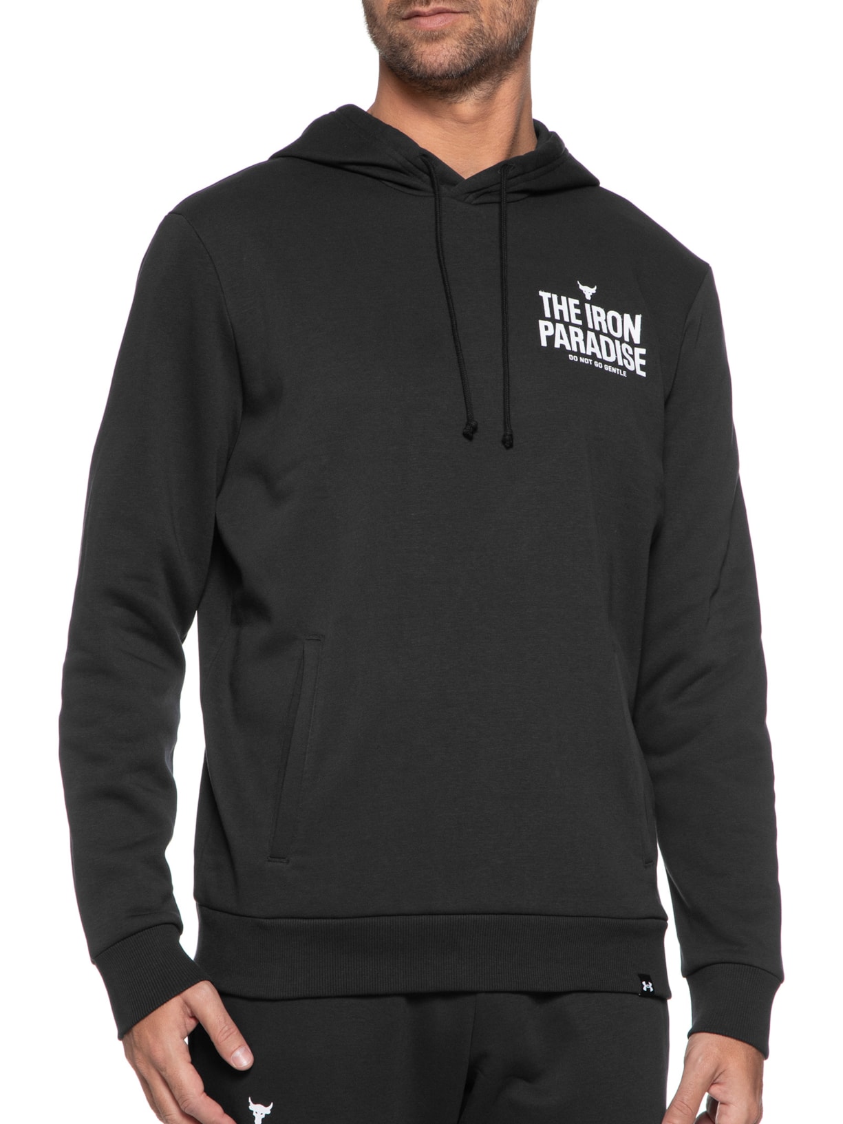 Under Armour Blusa Masculina Moletom Project Rock Rival Fleece