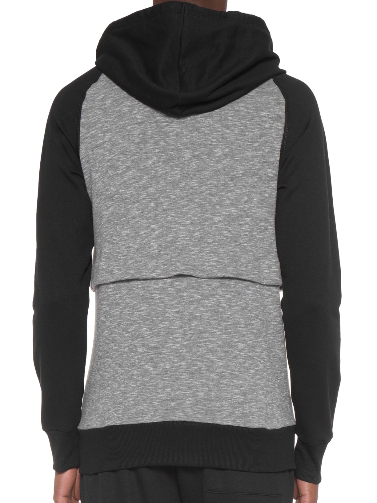 Blusa Masculina Moletom Relax Bicolor Tommy Cinza Spirito Santo