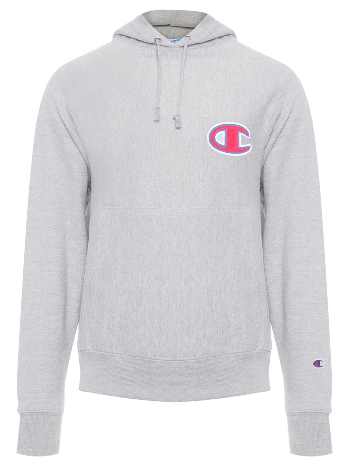 Blusa Masculina Moletom Reverse Weave Hood - Cinza