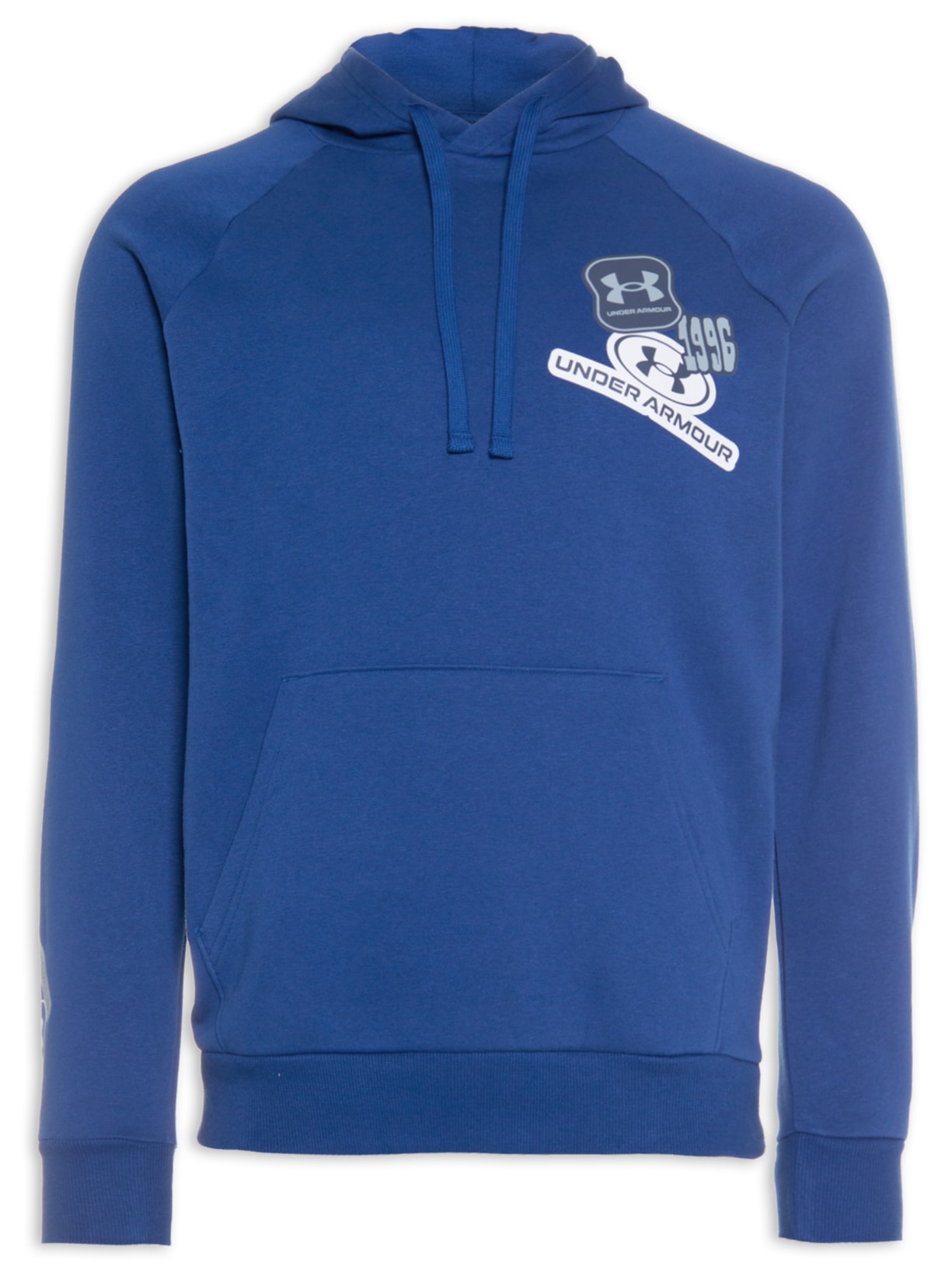 Blusa Masculina Moletom Rival Fleece - Azul