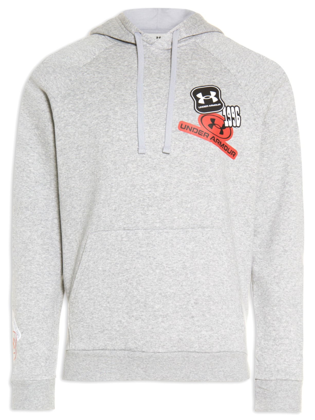 Blusa Masculina Moletom Rival Fleece - Cinza