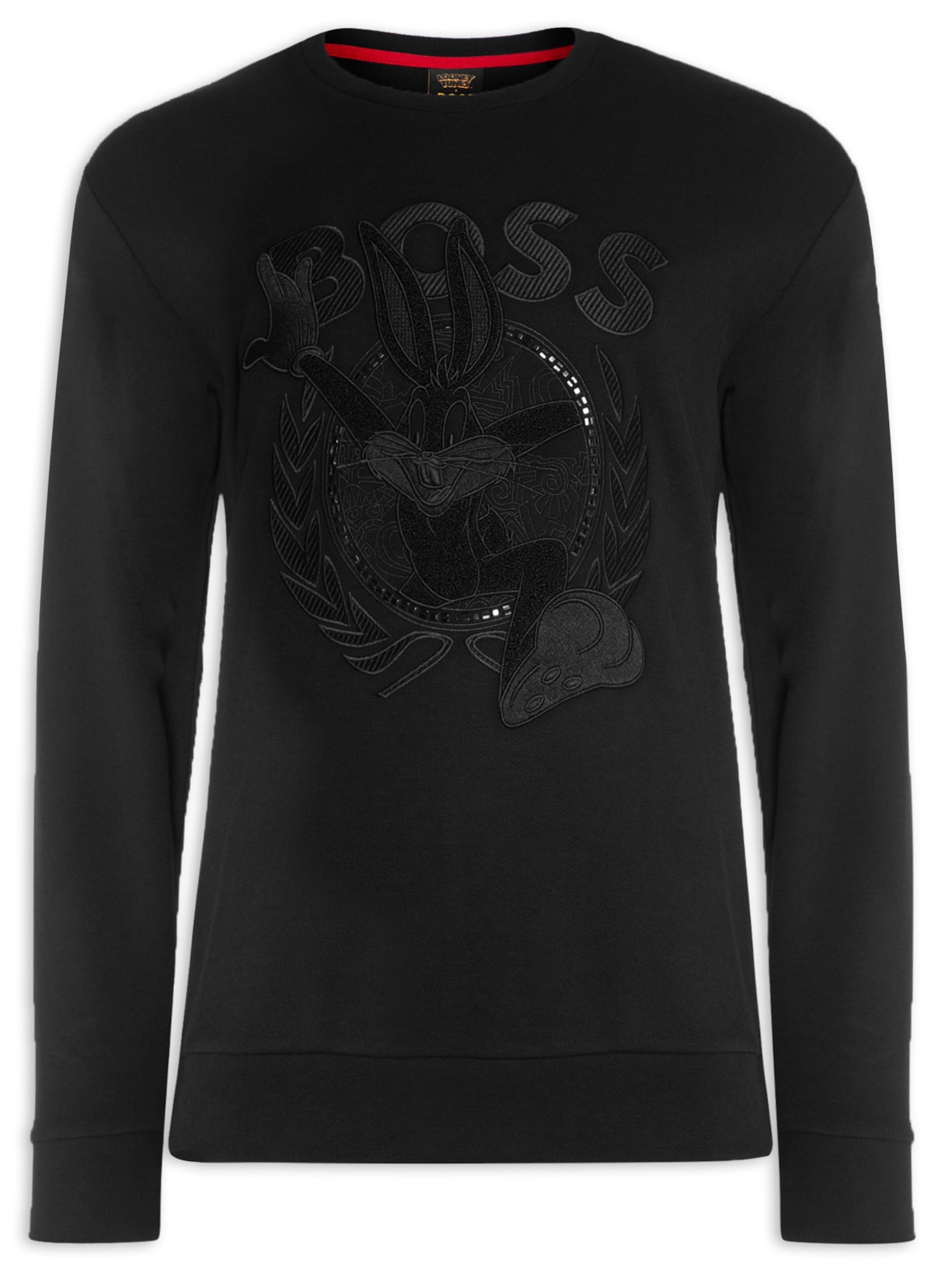 Blusa Masculina Moletom Saggy Lunar Preto Boss