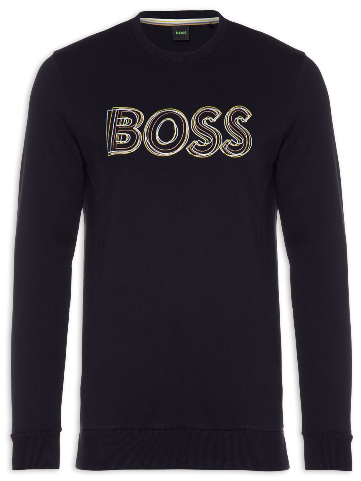 Blusa Masculina Moletom Salbo Azul Boss