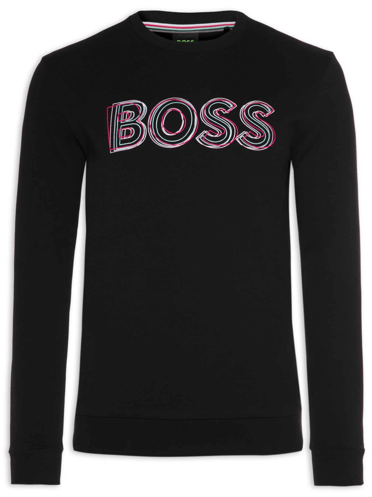 Blusa Masculina Moletom Salbo Preto Boss