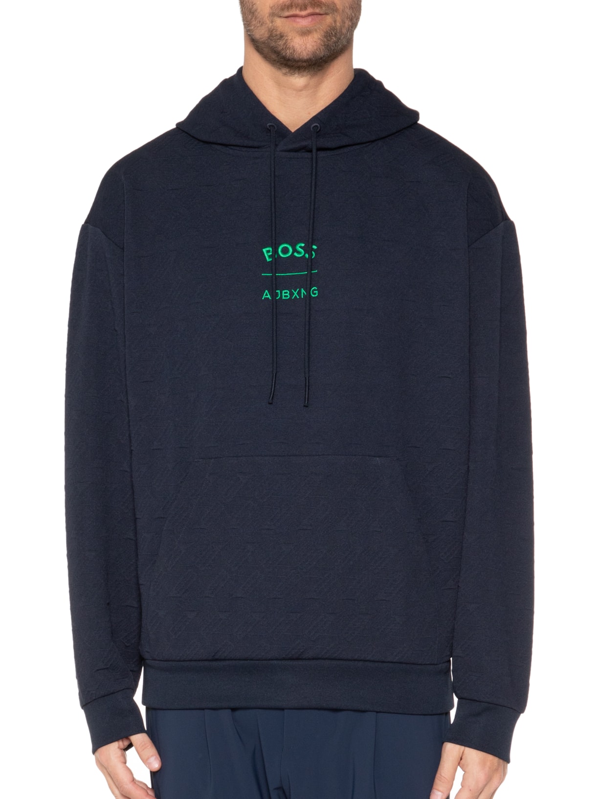 Blusa Masculina Moletom Sly Aj Azul Boss