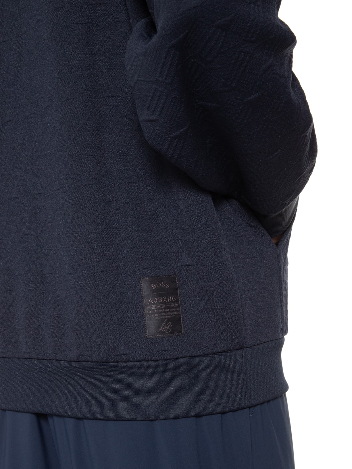 Blusa Masculina Moletom Sly Aj Azul Boss