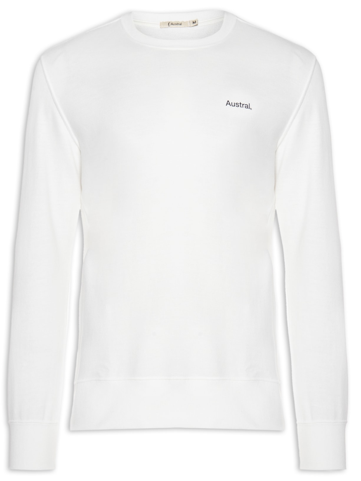 Blusa Masculina Moletom Statue - Off White