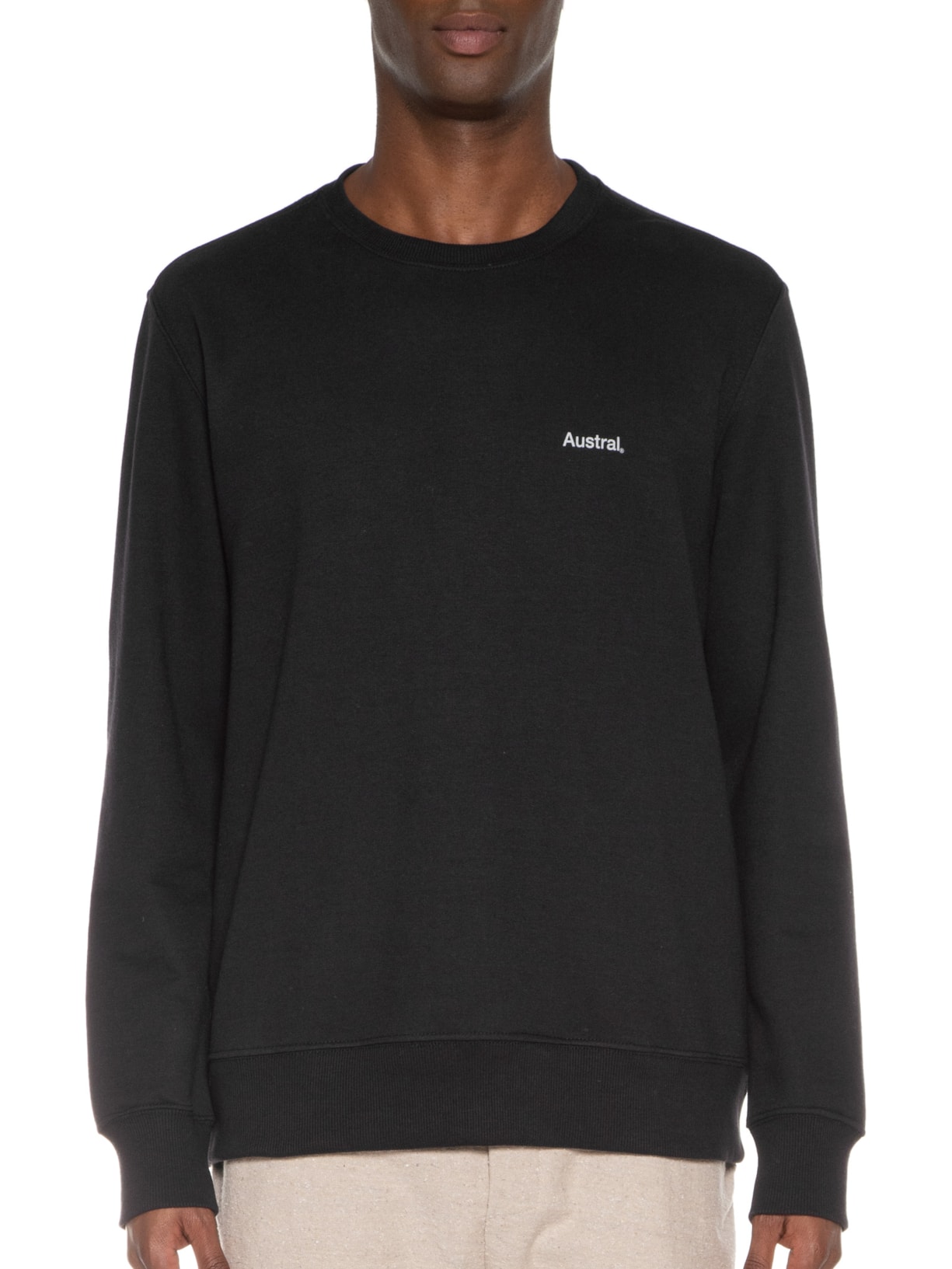 Blusa Masculina Moletom Statue Preto Austral