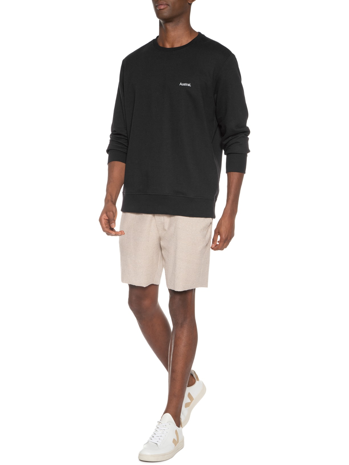 Blusa Masculina Moletom Statue Preto Austral