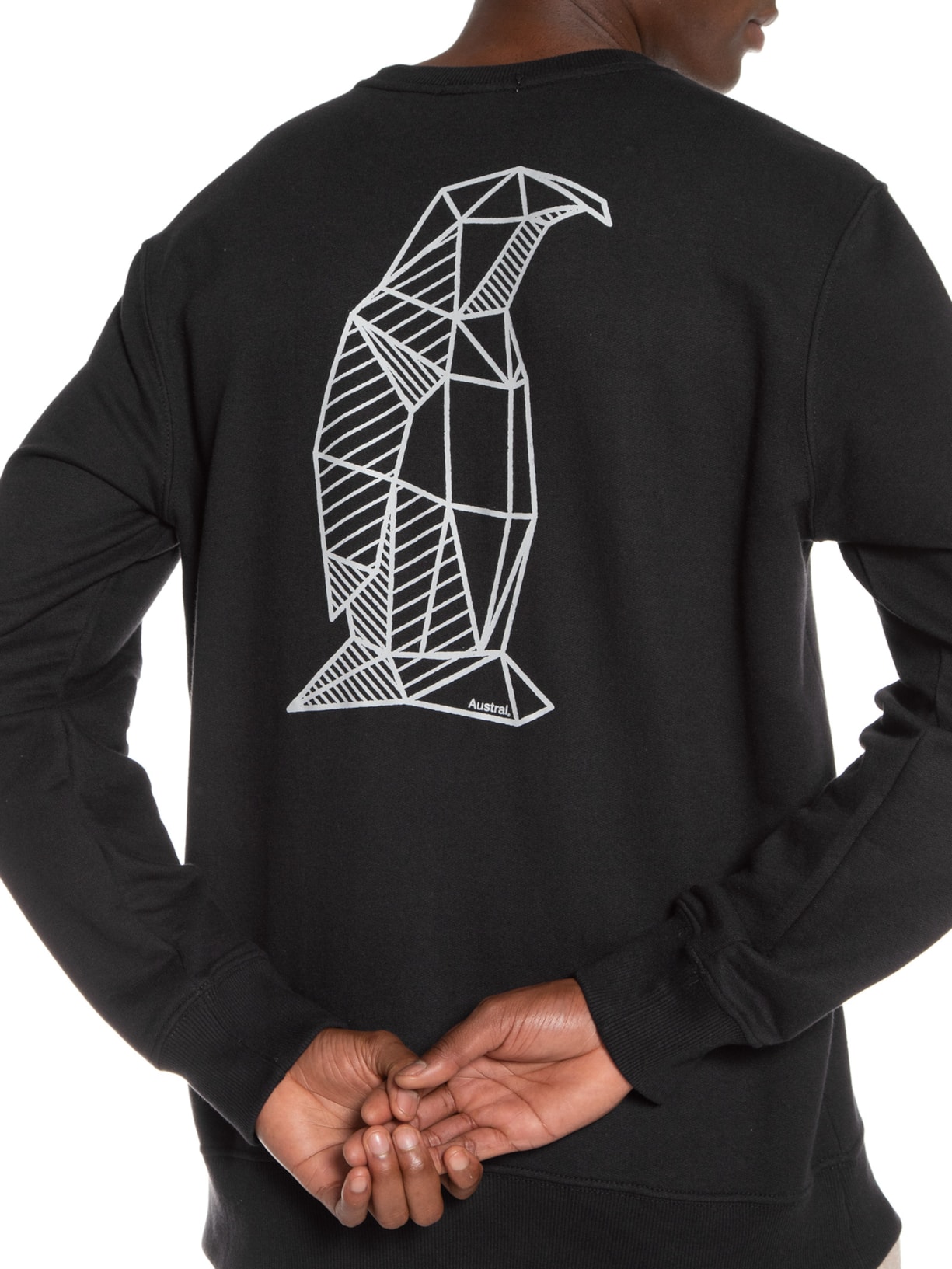 Blusa Masculina Moletom Statue Preto Austral