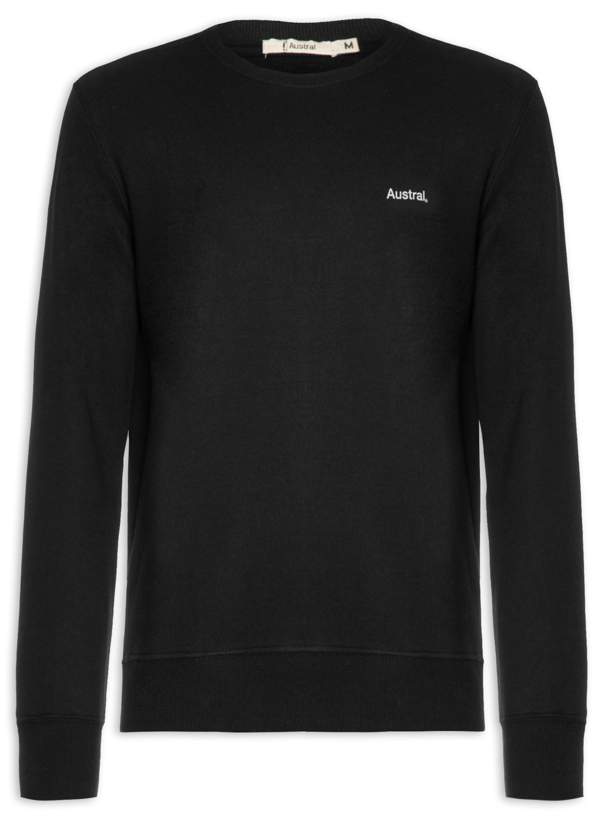 Blusa Masculina Moletom Statue - Preto