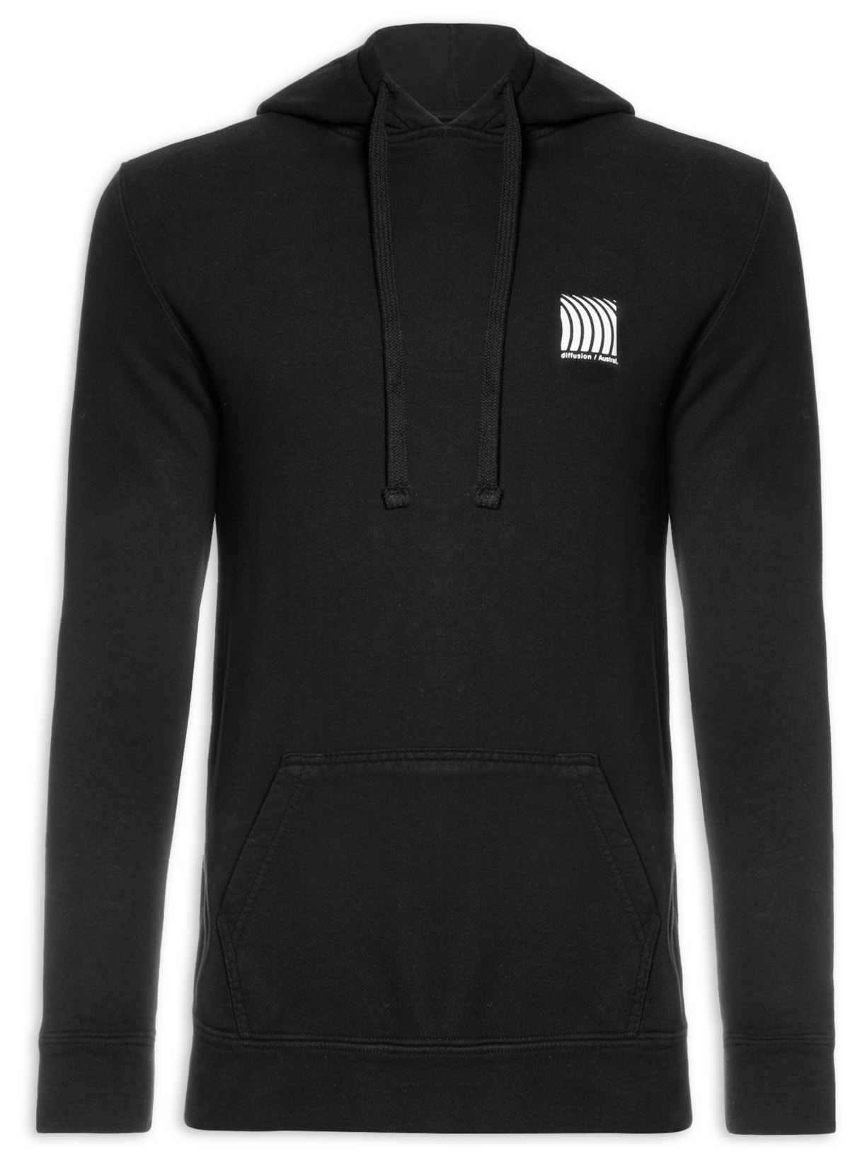 Blusa Masculina Moletom Stoned Hoodie - Preto