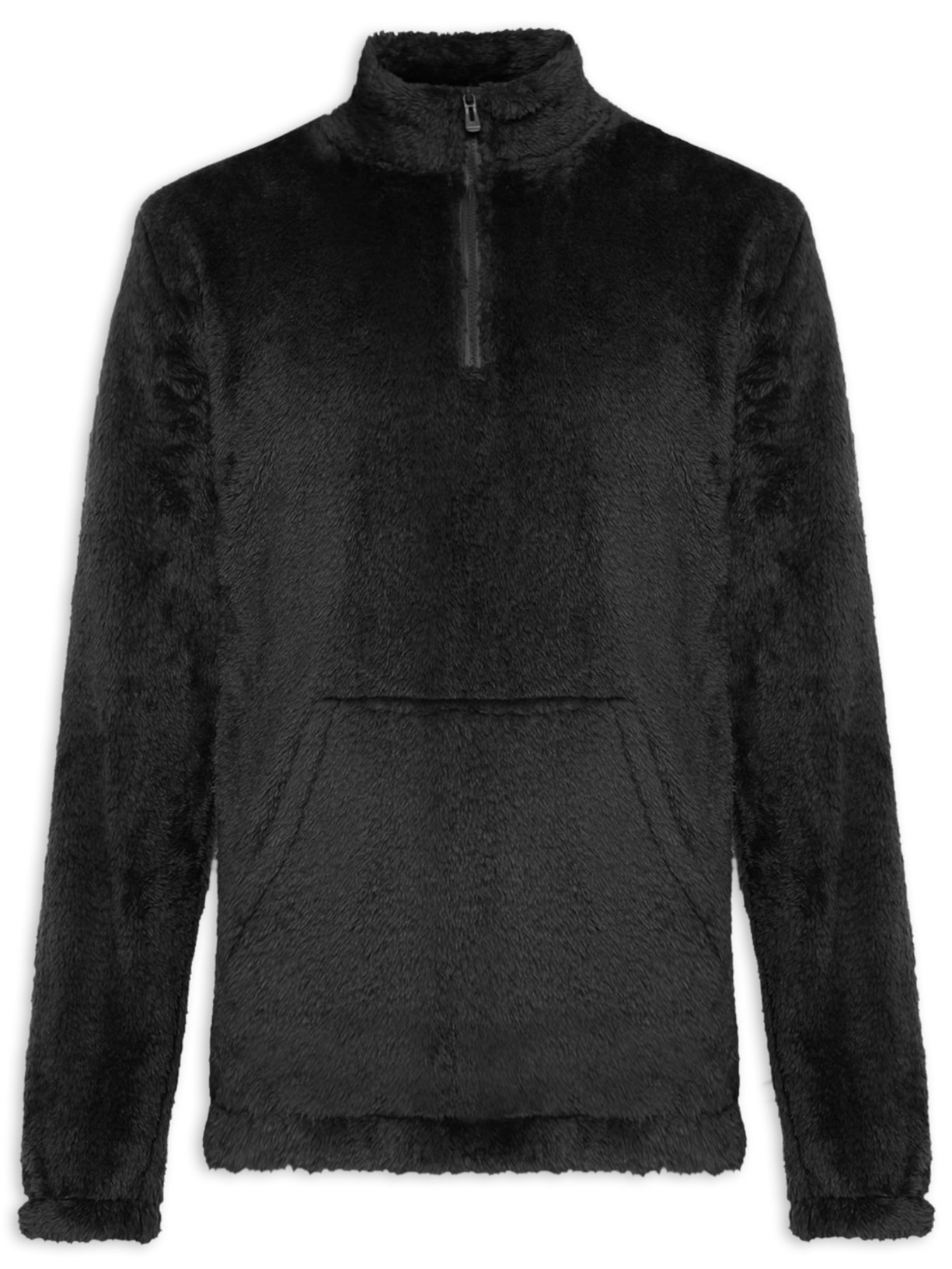 Blusa Masculina Moletom Teddy - Preto