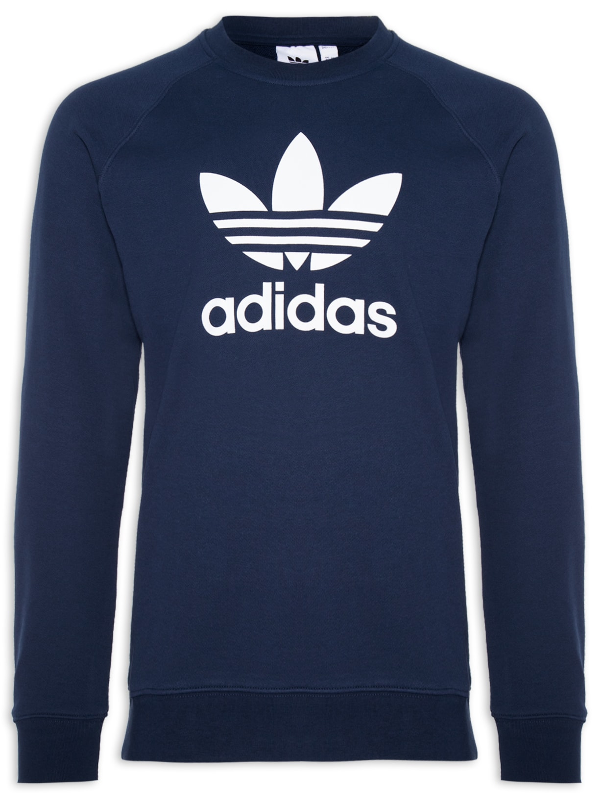 Blusa Masculina Moletom Trefoil - Azul