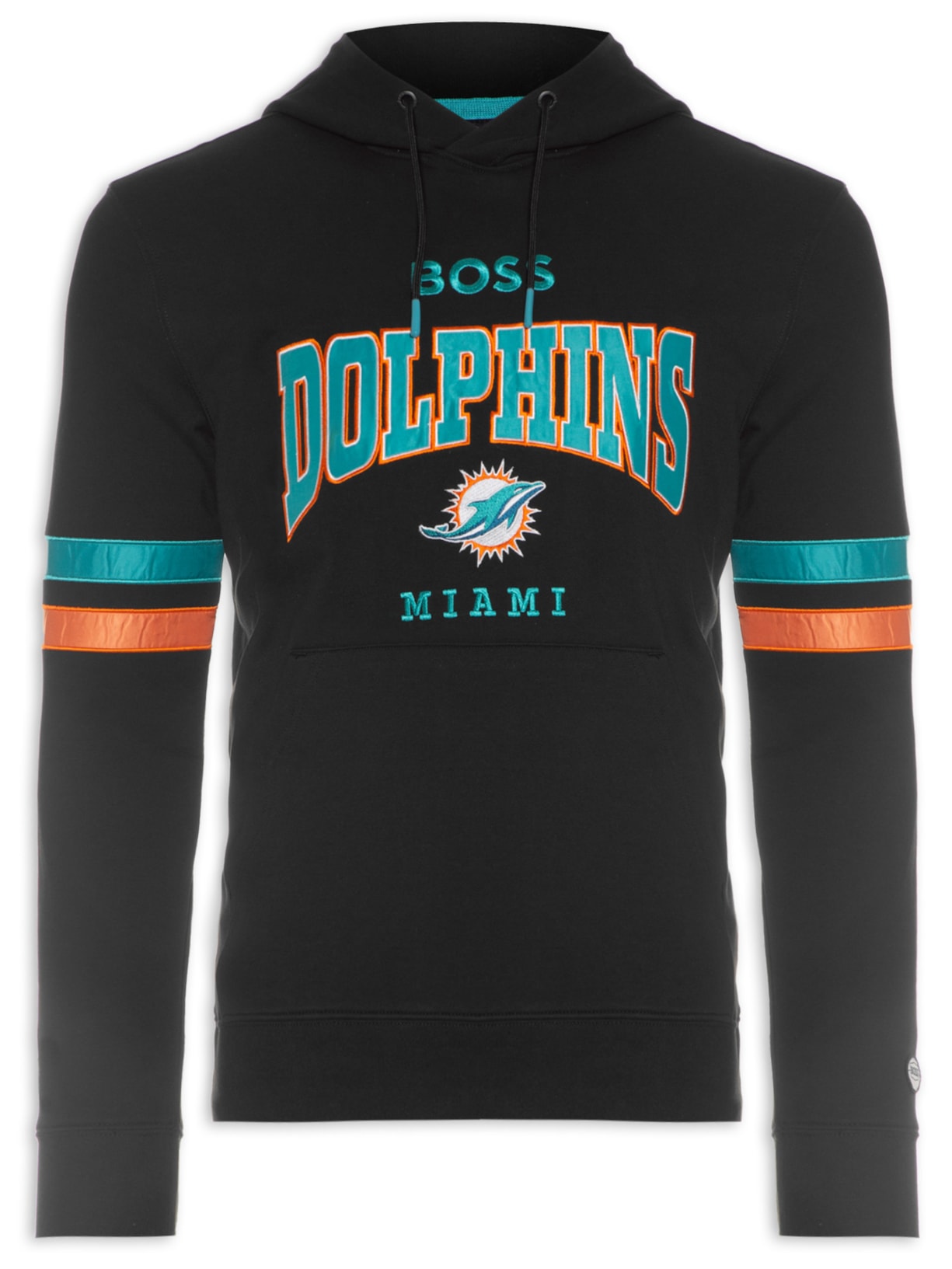 Blusa Masculina Moletom W Touchdown Nfl Preto Boss