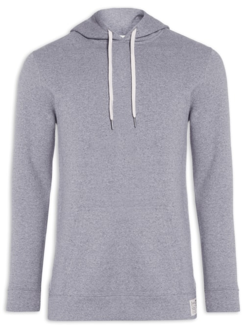 Blusa Masculina Moleton Eco Carbon - Cinza