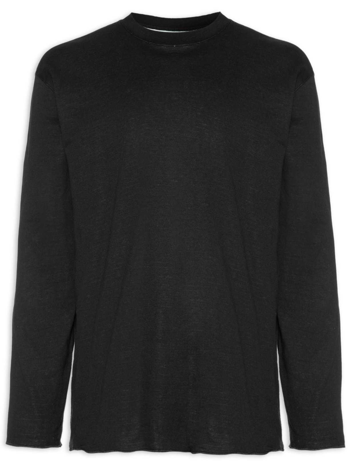 Blusa Masculina Overshirt Double Color - Preto