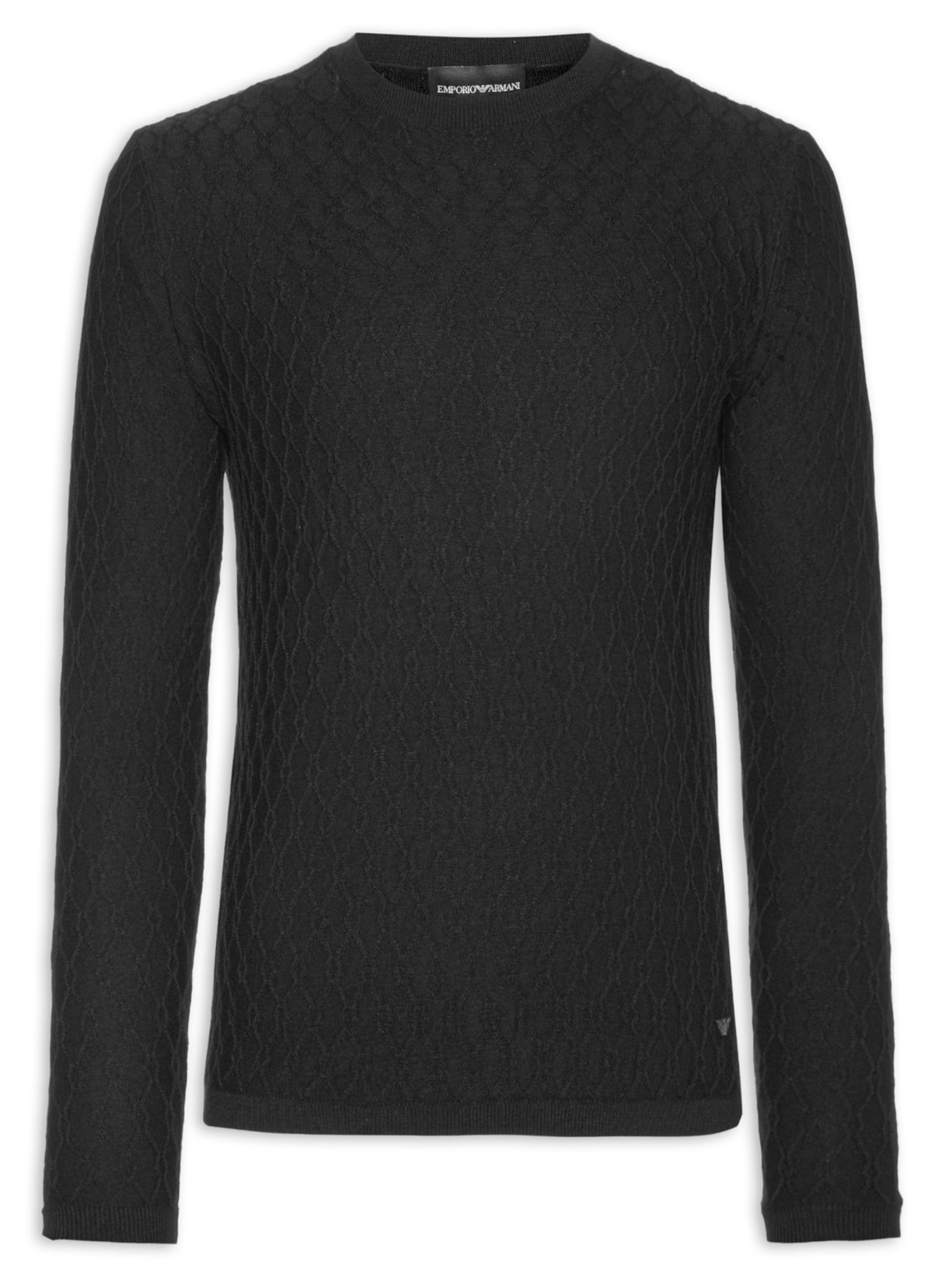 Blusa Masculina Pullover - Preto