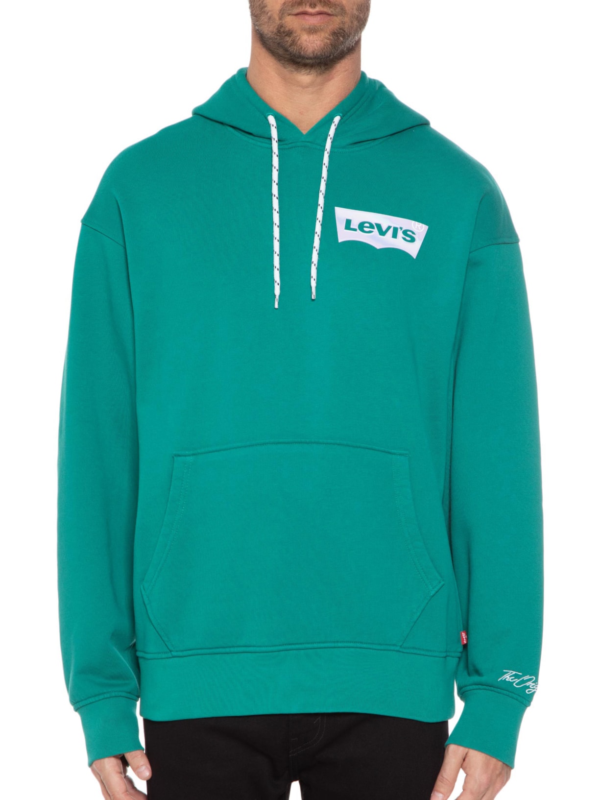 Blusa Masculina Relaxed Graphic Po Verde Levi's