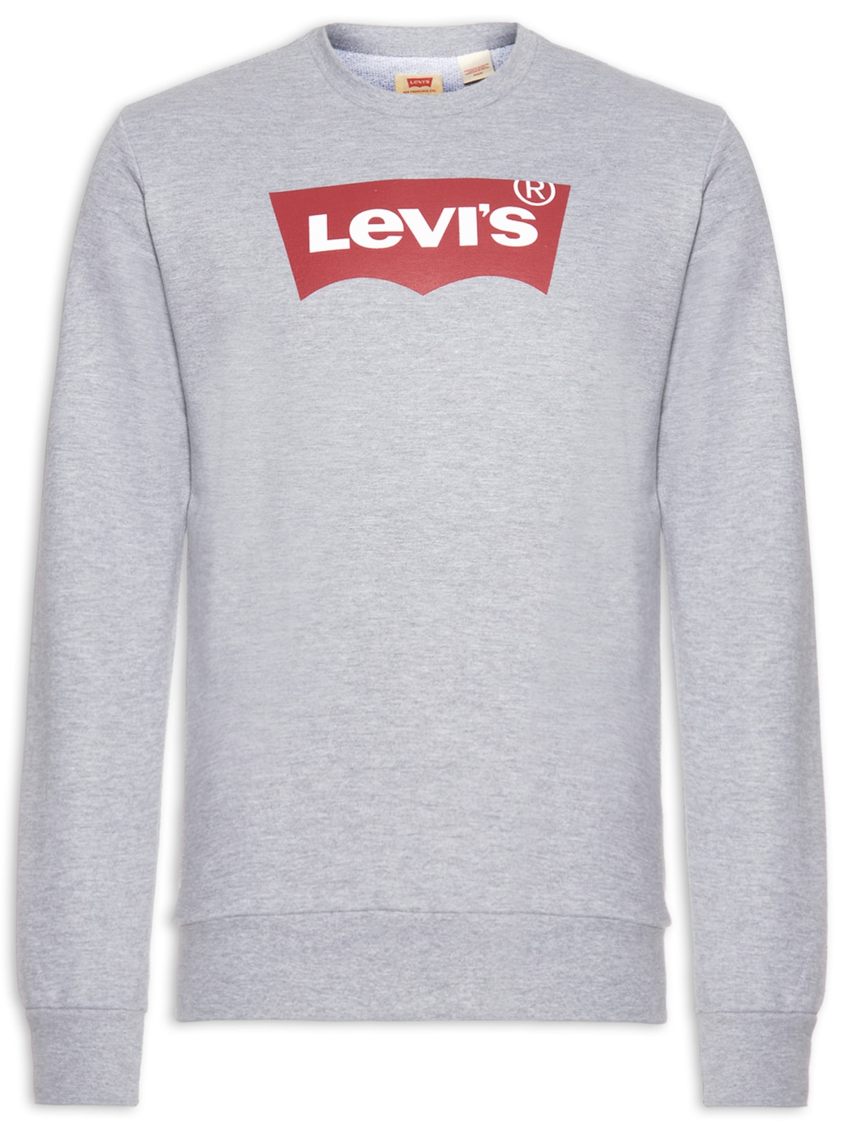 Blusa Masculina T3 Graphic Crew - Cinza