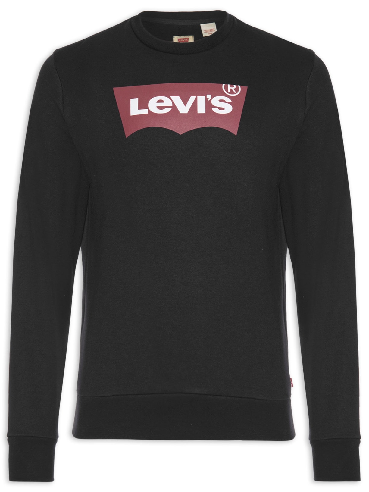 Blusa Masculina T3 Graphic Crew - Preto