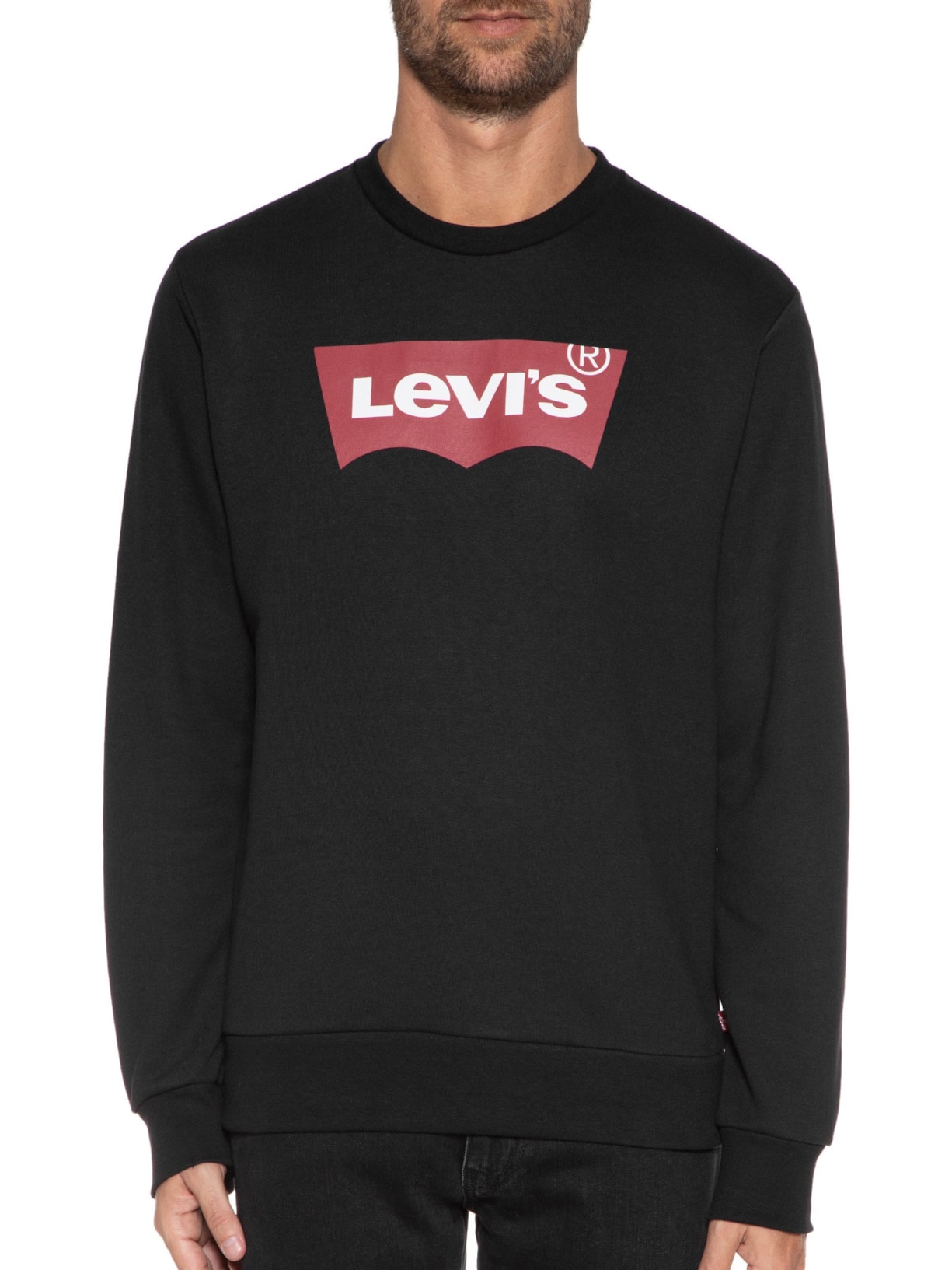 Blusa Masculina T3 Graphic Crew Preto Levi's