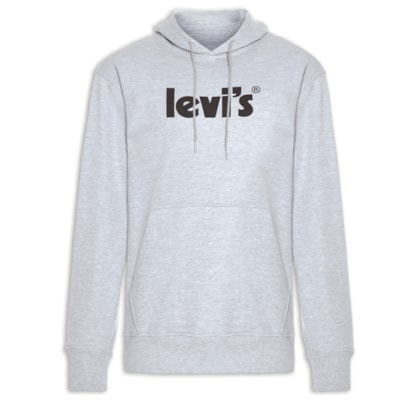 Blusa Masculina T3 Relaxd Graphic Hoodie - Cinza